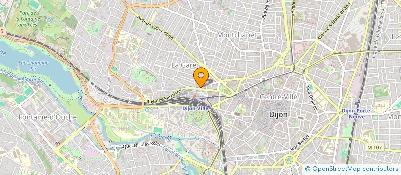 localisation de l'entreprise MADAME CYRIELLE BERTHOD  DIJON