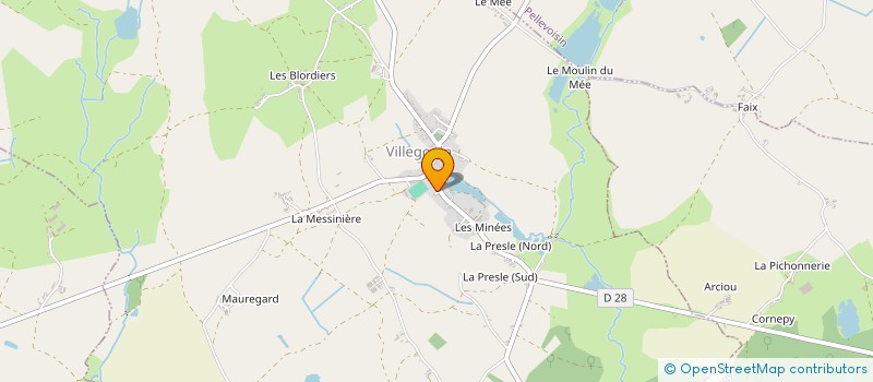localisation de l'entreprise MADAME CYRIELLE BISSON à ARGY