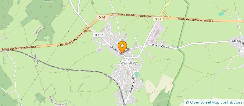 localisation de l'entreprise MADAME CYRIELLE BOLOT  AVOUDREY