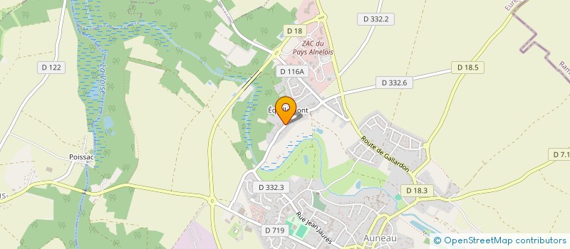 localisation de l'entreprise MADAME CYRIELLE BOUGAULT à AUNEAU-BLEURY-SAINT-SYMPHORIEN