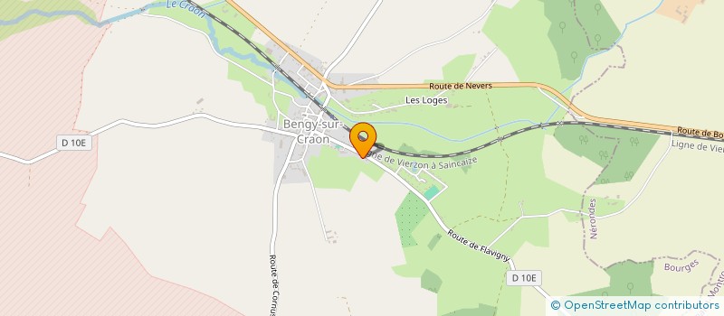 localisation de l'entreprise MADAME CYRIELLE BOURDIER PASCAL  BENGY-SUR-CRAON