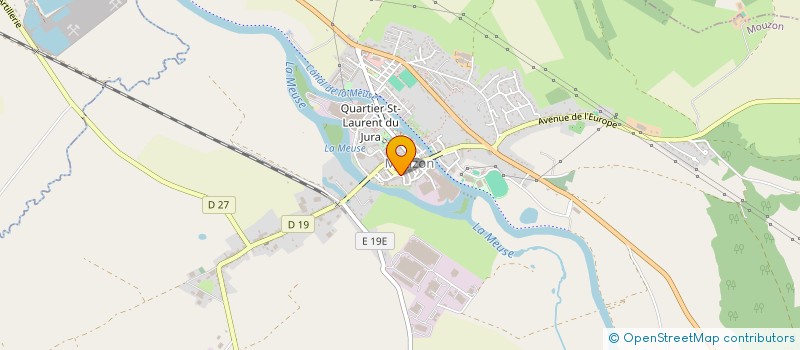 localisation de l'entreprise MADAME CYRIELLE DAUPHIN à MOUZON