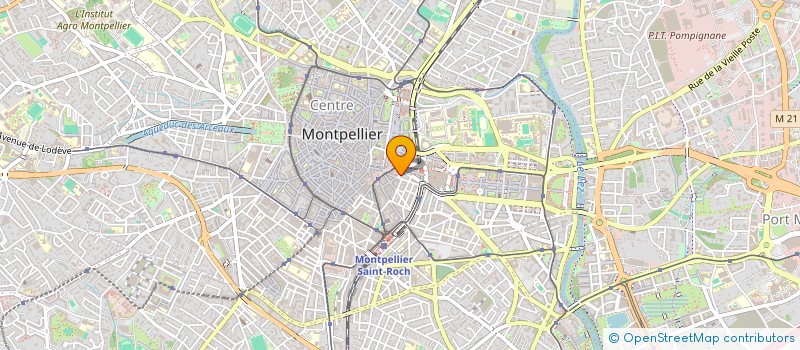 localisation de l'entreprise MADAME CYRIELLE FAVAREL à MONTPELLIER