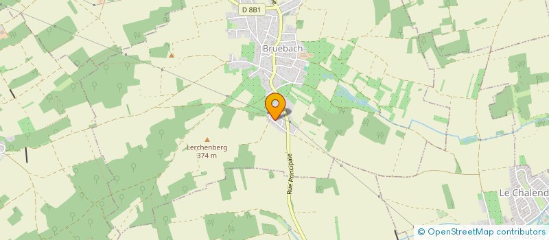 localisation de l'entreprise MADAME CYRIELLE FRIES  MULHOUSE