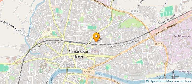 localisation de l'entreprise MADAME CYRIELLE GACHET  SAINT-DONAT-SUR-L'HERBASSE