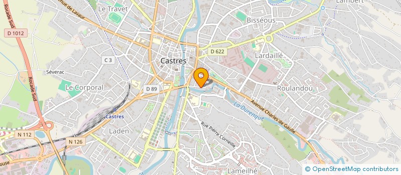 localisation de l'entreprise MADAME CYRIELLE GARCIA à CASTRES