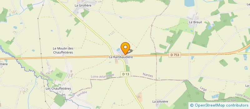 localisation de l'entreprise MADAME CYRIELLE GIBERT  TOUVOIS