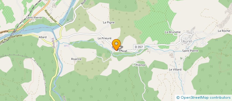 localisation de l'entreprise MADAME CYRIELLE GONCALVES à AUREL