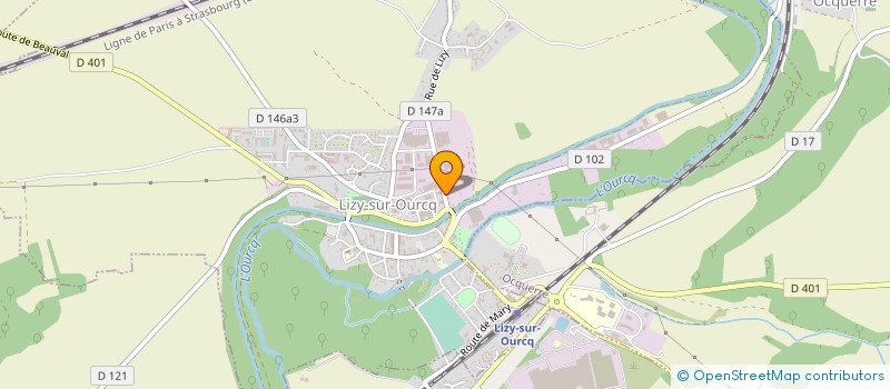 localisation de l'entreprise MADAME CYRIELLE HALBARDIER  LIZY-SUR-OURCQ