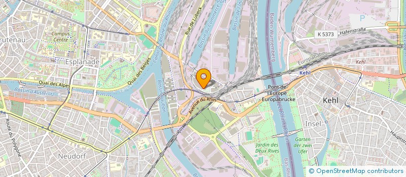 localisation de l'entreprise MADAME CYRIELLE HELLEPUTTE à STRASBOURG