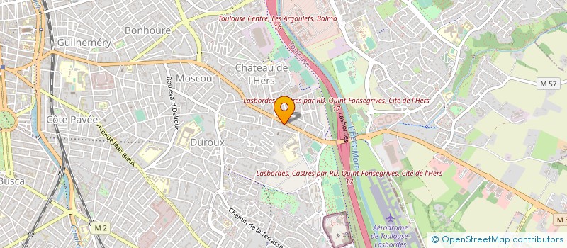 localisation de l'entreprise MADAME CYRIELLE JOST à TOULOUSE