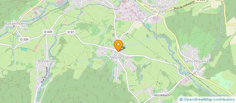 localisation de l'entreprise MADAME CYRIELLE KILKA  NEUVE-EGLISE