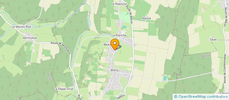 localisation de l'entreprise MADAME CYRIELLE LAURENCON  MEZERIAT