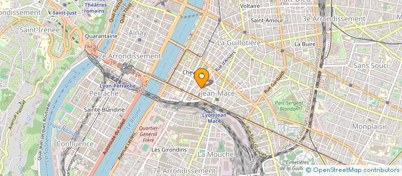 localisation de l'entreprise MADAME CYRIELLE LE NAOUR  LYON