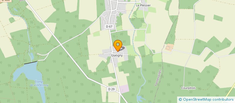 localisation de l'entreprise MADAME CYRIELLE LECOQ  FONTENAILLES