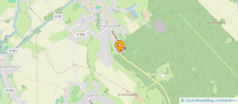 localisation de l'entreprise MADAME CYRIELLE MEYER  SAINT-LOUIS