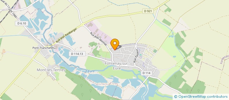 localisation de l'entreprise MADAME CYRIELLE MOREAU à FONTENAY-SUR-EURE