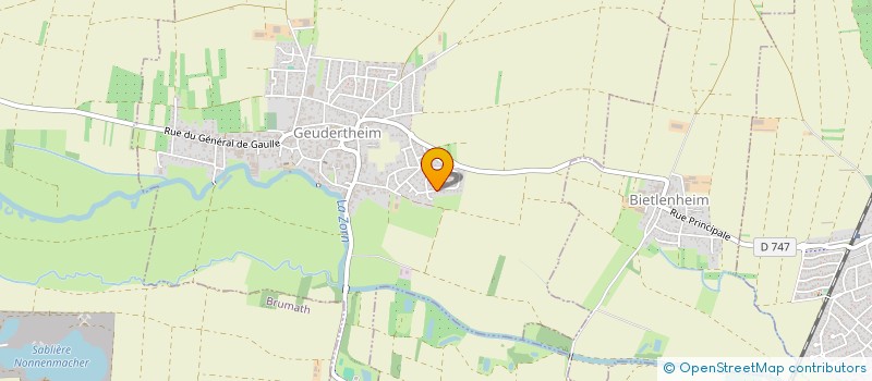 localisation de l'entreprise MADAME CYRIELLE NOEL  WINGERSHEIM LES QUATRE BANS