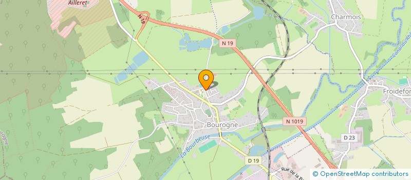 localisation de l'entreprise MADAME CYRIELLE PERRIER  GERMAGNY