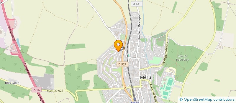 localisation de l'entreprise MADAME CYRIELLE ROZAS  MERU