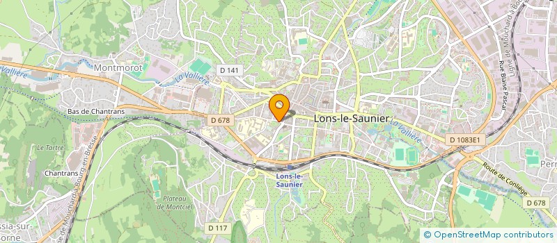 localisation de l'entreprise MADAME CYRIELLE SCHEIBER  BESANCON