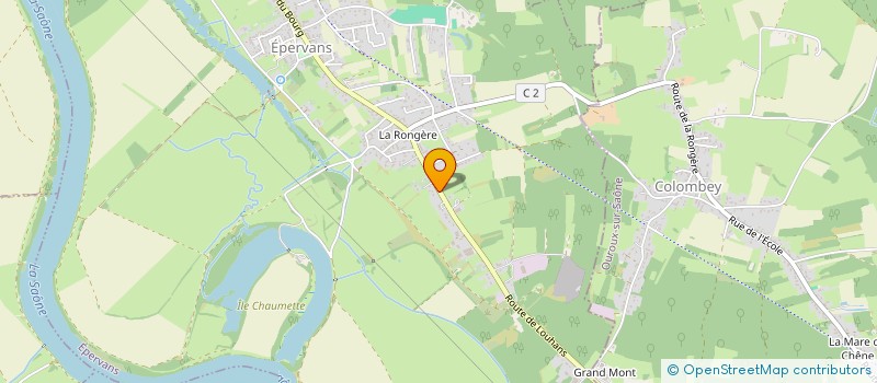 localisation de l'entreprise MADAME CYRIELLE SOEUR  EPERVANS