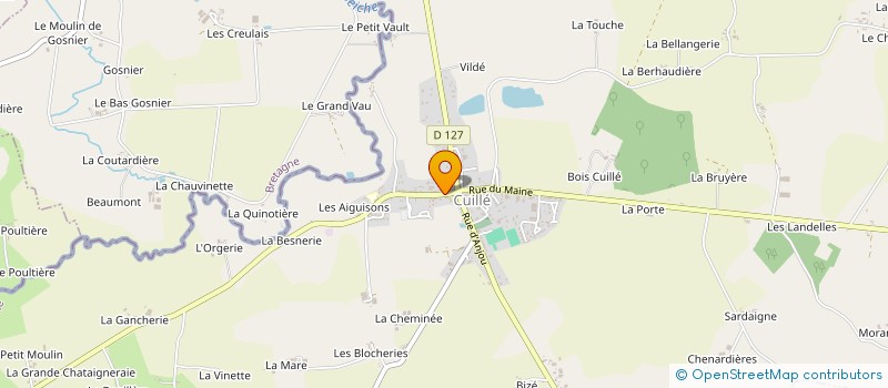 localisation de l'entreprise MADAME CYRIELLE TAUMOTEKAVA  CUILLE