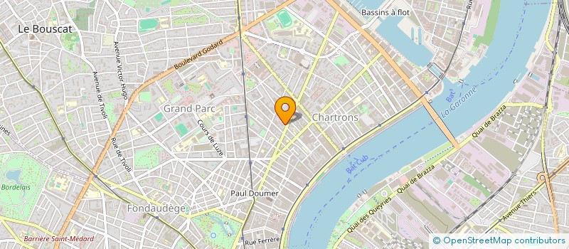 localisation de l'entreprise MADAME CYRIELLE TELMAR  BORDEAUX