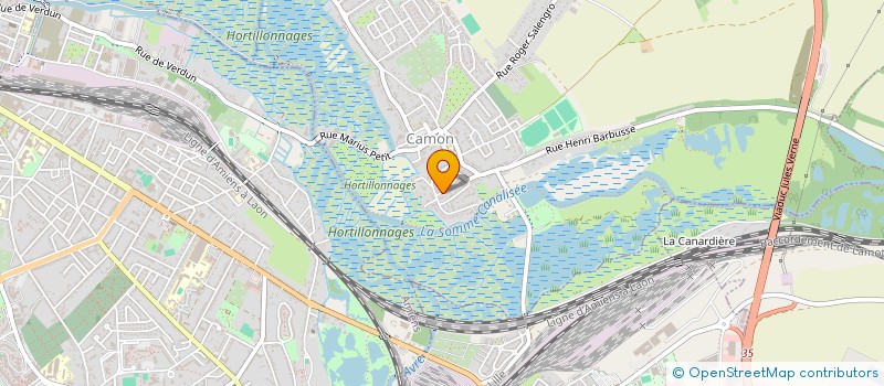 localisation de l'entreprise MADAME CYRIELLE THOMAS  WARLOY-BAILLON