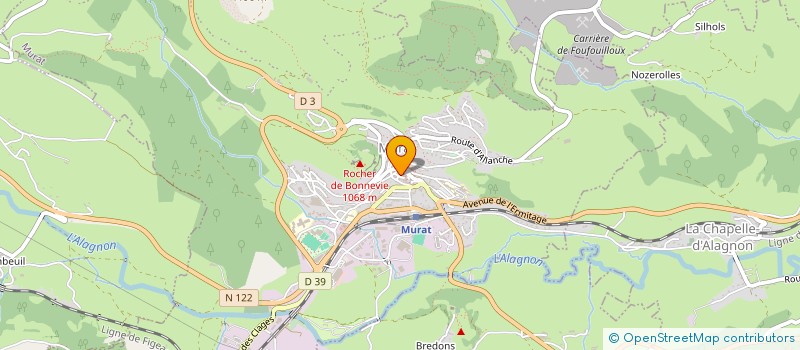 localisation de l'entreprise MADAME CYRIELLE VALETTE à MURAT