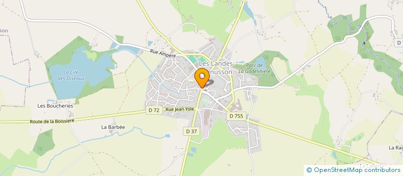 localisation de l'entreprise MADAME CYRILE LAGRANGE  NOTRE-DAME-DE-RIEZ