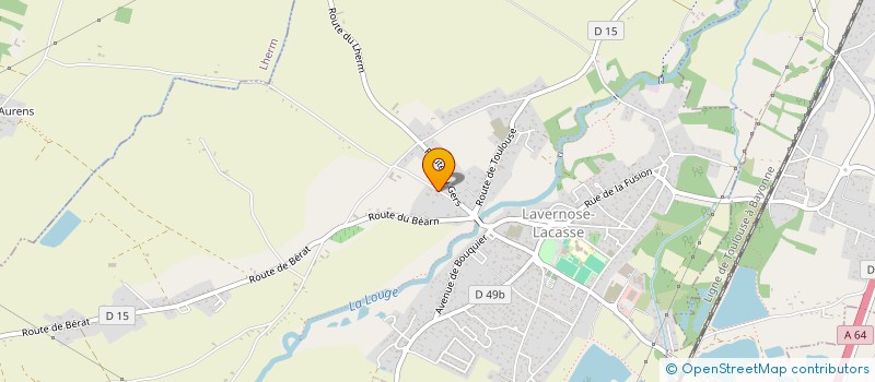 localisation de l'entreprise MADAME CYRILLE ALSINA  LAVERNOSE-LACASSE