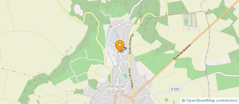 localisation de l'entreprise MADAME CYRILLE BIOT  VILLENAUXE-LA-GRANDE