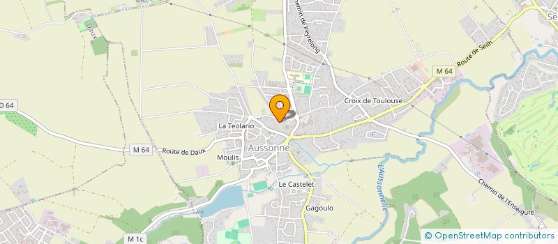localisation de l'entreprise MADAME CYRILLE CHAMAYOU à AUSSONNE