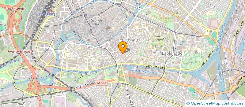 localisation de l'entreprise MADAME CYRILLE DEBRUYNE à STRASBOURG