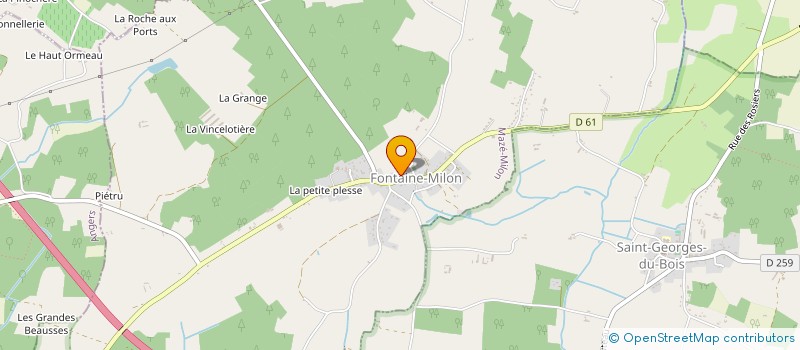 localisation de l'entreprise MADAME CYRILLE JOUVET à LOIRE-AUTHION