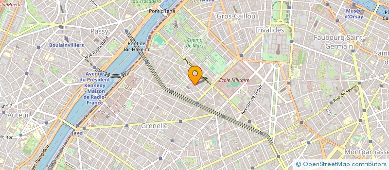 localisation de l'entreprise MADAME CYRILLE VERGNAUD  PARIS