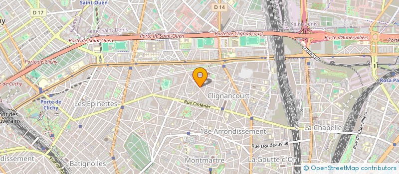 localisation de l'entreprise MADAME CYRINE KHALFALLAH  PARIS