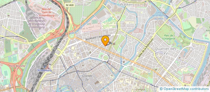 localisation de l'entreprise MADAME CZERNA SLOTNICKI à STRASBOURG