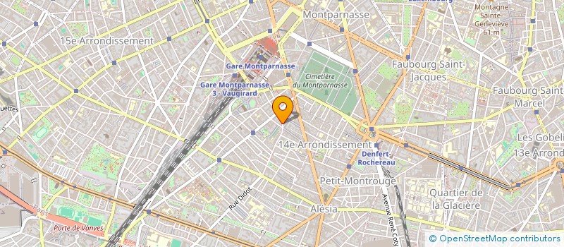 localisation de l'entreprise MADAME D AITHAMOU à PARIS