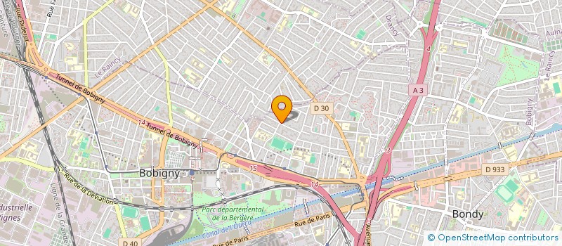 localisation de l'entreprise MADAME D BALBINIENNE à BOBIGNY