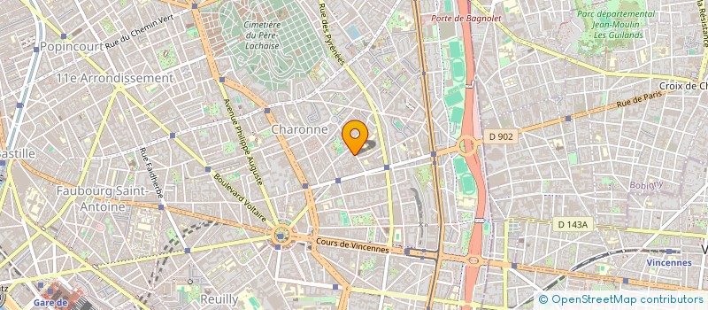 localisation de l'entreprise MADAME D SELLAM à PARIS