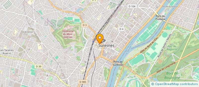 localisation de l'entreprise MADAME DA FREFRE à SURESNES