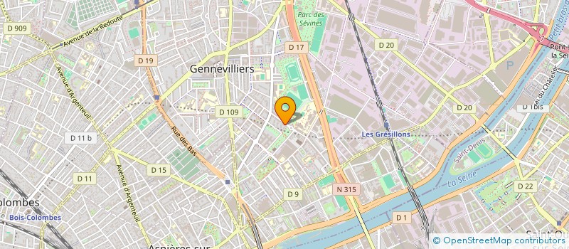 localisation de l'entreprise MADAME DA YEON LEE à GENNEVILLIERS