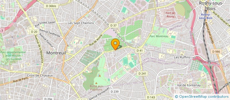 localisation de l'entreprise MADAME DABA DIABY à MONTREUIL