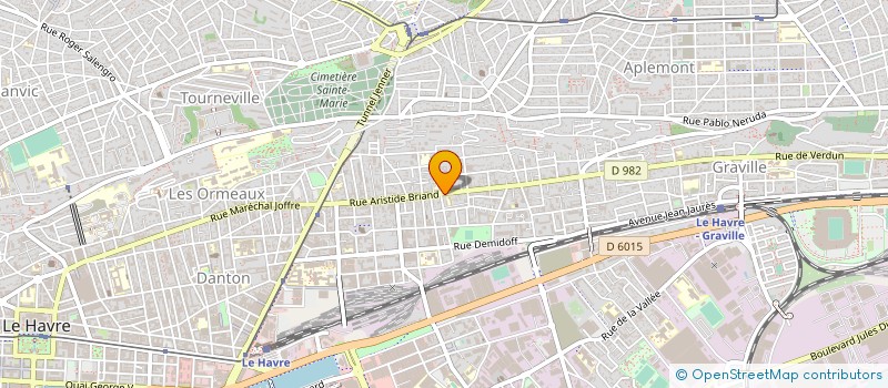 localisation de l'entreprise MADAME DABA LEYE à LE HAVRE