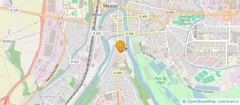localisation de l'entreprise MADAME DABA SABARA à NANTEUIL-LES-MEAUX