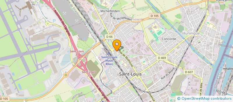 localisation de l'entreprise MADAME DABA-SOPHIE MBAYE  SAINT-LOUIS