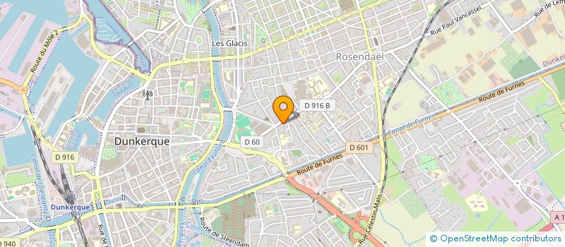 localisation de l'entreprise MADAME DABIA MAKHLOUFI  DUNKERQUE