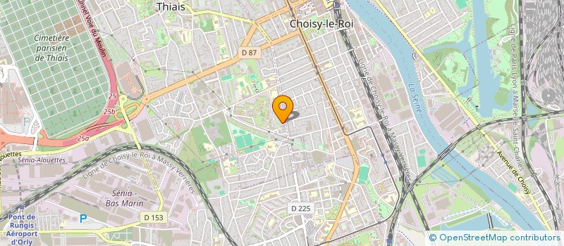 localisation de l'entreprise MADAME DADO CAMARA  THIAIS